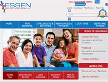 Tablet Screenshot of essenmd.com